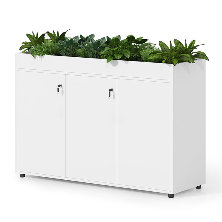 Armadio di archiviazione in stile scandinavo Armadio laterale di archiviazione in legno