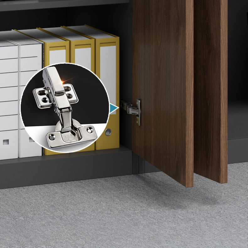 Gabinete de almacenamiento de madera de gabinete tradicional Gabinete de presentación para la oficina