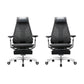 Modern Slide Office Chair Removable Arms Adjustable Seat Height Desk Chair with Wheels 2 Piece Set Clearhalo 'furn' 'furn_office_chair' 'Furniture' 'Office Chairs' 'Office Furniture' 'office_chair' 7042832