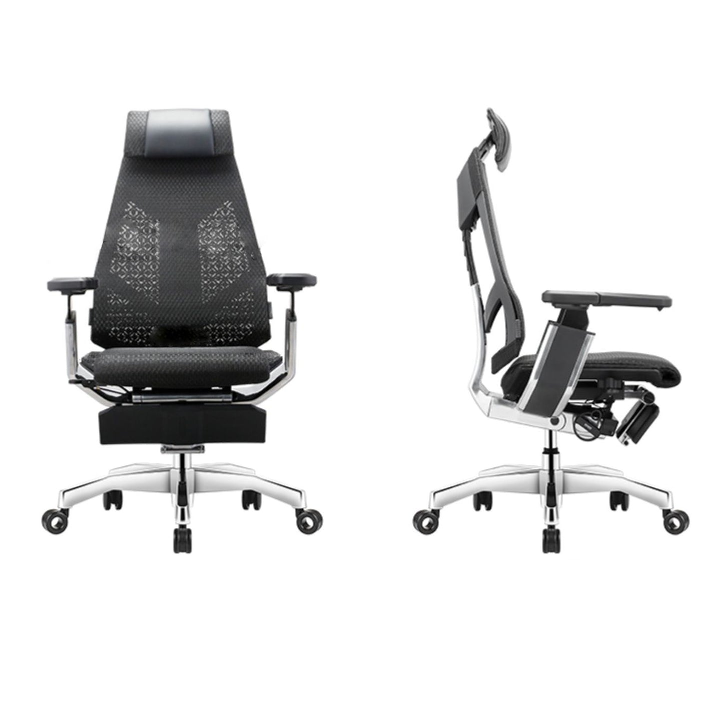 Modern Slide Office Chair Removable Arms Adjustable Seat Height Desk Chair with Wheels Clearhalo 'furn' 'furn_office_chair' 'Furniture' 'Office Chairs' 'Office Furniture' 'office_chair' 7042839