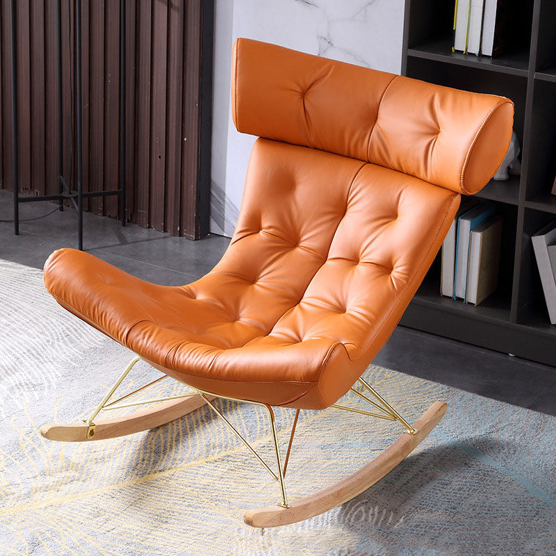 Light Luxury Style Modern Lazy Sofá silla de salón de leonado mecedora para sala de estar para sala de estar
