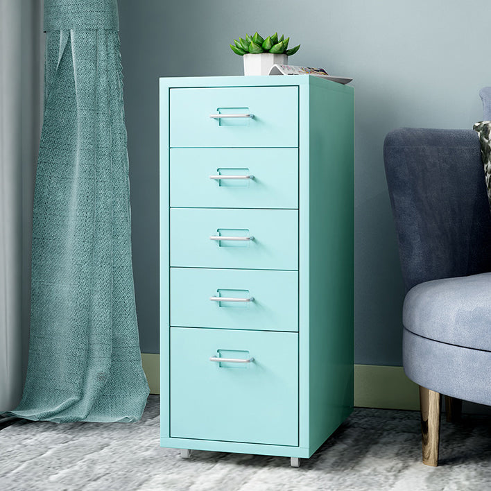 Archivos contemporáneos Pedestal de archivo de archivo de fuego de acero marco de acero para oficina