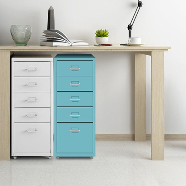 Archivos contemporáneos Pedestal de archivo de archivo de fuego de acero marco de acero para oficina