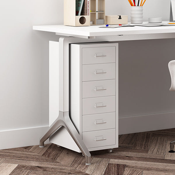 Archivos contemporáneos Pedestal de archivo de archivo de fuego de acero marco de acero para oficina