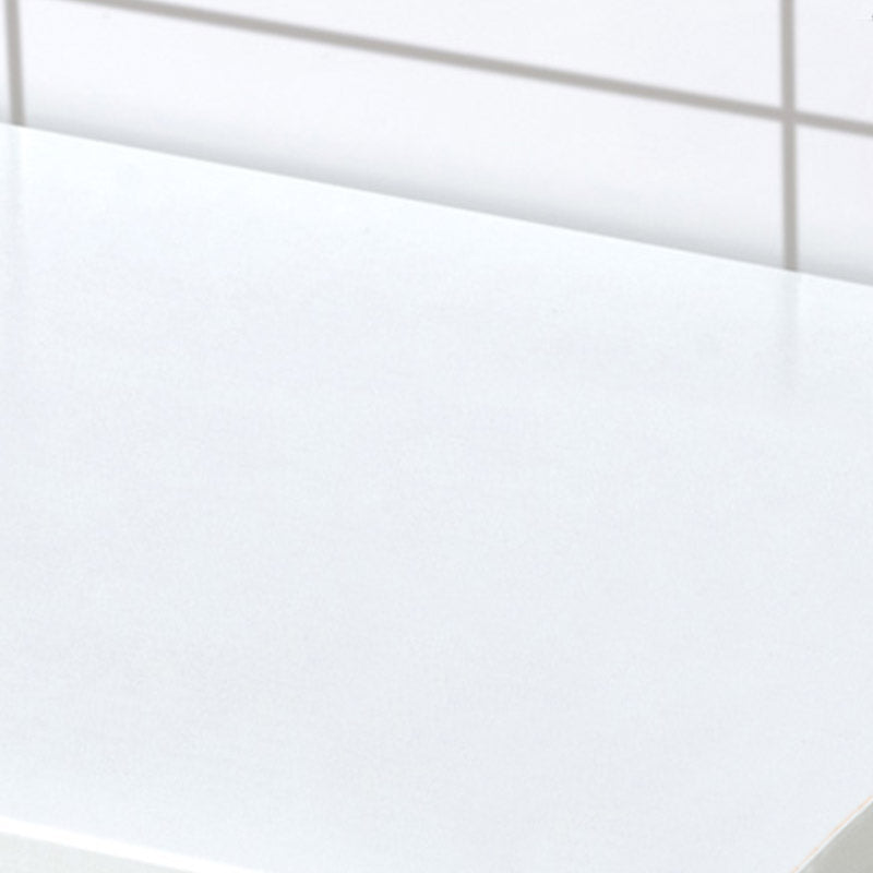 Server da pranzo in stile moderno White Wood Dining Server con porte acriliche