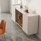 Glam Style Buffet Stand Stone Credenza with Cabinets and Drawers Clearhalo 'buffet_sideboard' 'Buffets & Sideboards' 'furn' 'furn_buffet_sideboard' 'Furniture' 'Kitchen & Dining Furniture' 7043101
