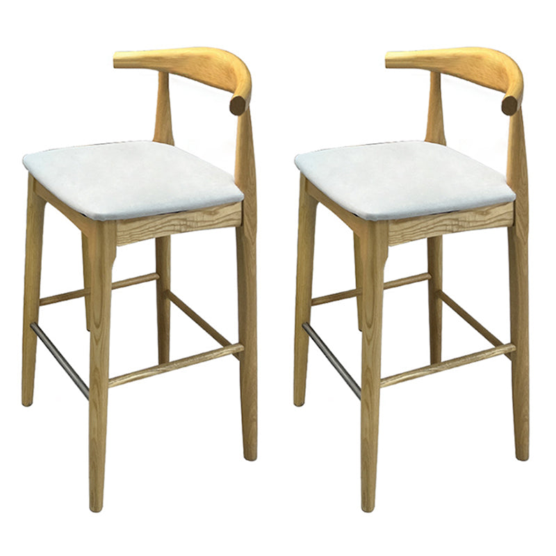 Rectangle Counter Height Pub Set 1/2/3 Pcs Modern Bar Table and Solid Wood Stools Chair(s) None 2 Piece Set Clearhalo 'Bar Furniture' 'furn' 'furn_home_bar_bar_sets' 'Furniture' 'Home Bars & Bar Sets' 'home_bar_bar_sets' 'Kitchen & Dining Furniture' 7043575