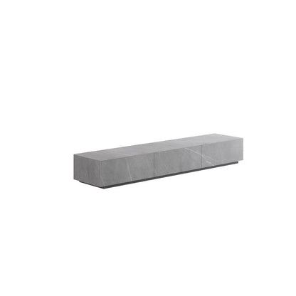 Stone Media Console Contemporary Gray TV Stand Console with Drawers Clearhalo 'furn' 'furn_tv_stands_entertainment_centers' 'Furniture' 'Living Room Furniture' 'TV Stands & Entertainment Centers' 'TV Stands & Media Storage Furniture' 'tv_stands_entertainment_centers' 7046551