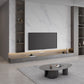 Stone Media Console Contemporary Gray TV Stand Console with Drawers Clearhalo 'furn' 'furn_tv_stands_entertainment_centers' 'Furniture' 'Living Room Furniture' 'TV Stands & Entertainment Centers' 'TV Stands & Media Storage Furniture' 'tv_stands_entertainment_centers' 7046554
