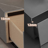 Stone Media Console Contemporary Gray TV Stand Console with Drawers Clearhalo 'furn' 'furn_tv_stands_entertainment_centers' 'Furniture' 'Living Room Furniture' 'TV Stands & Entertainment Centers' 'TV Stands & Media Storage Furniture' 'tv_stands_entertainment_centers' 7046556