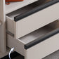 Stone Media Console Contemporary TV Media Stand with 4 Drawers Clearhalo 'furn' 'furn_tv_stands_entertainment_centers' 'Furniture' 'Living Room Furniture' 'TV Stands & Entertainment Centers' 'TV Stands & Media Storage Furniture' 'tv_stands_entertainment_centers' 7046614