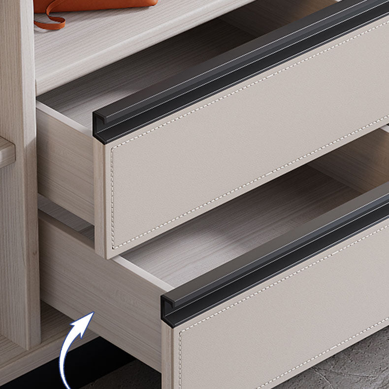 Stone Media Console Contemporary TV Media Stand with 4 Drawers Clearhalo 'furn' 'furn_tv_stands_entertainment_centers' 'Furniture' 'Living Room Furniture' 'TV Stands & Entertainment Centers' 'TV Stands & Media Storage Furniture' 'tv_stands_entertainment_centers' 7046614