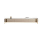 Contemporary Media Console Stone TV Media Stand with 4 Drawers 94.5"L x 16"W x 18"H Clearhalo 'furn' 'furn_tv_stands_entertainment_centers' 'Furniture' 'Living Room Furniture' 'TV Stands & Entertainment Centers' 'TV Stands & Media Storage Furniture' 'tv_stands_entertainment_centers' 7046638