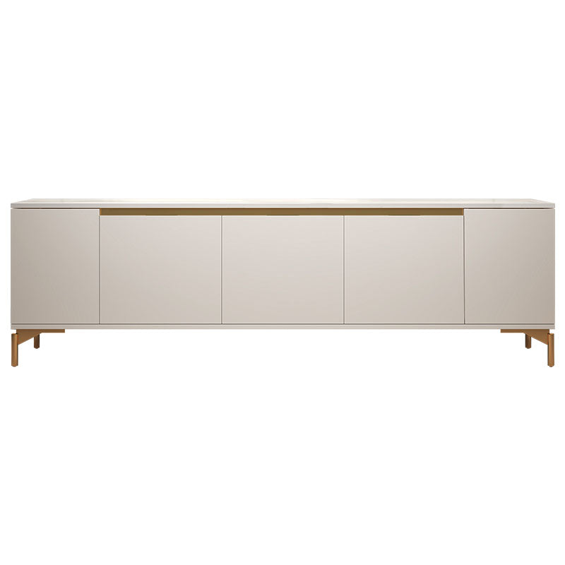 Contemporary TV Media Stand Stone TV Media Console for Living Room Clearhalo 'furn' 'furn_tv_stands_entertainment_centers' 'Furniture' 'Living Room Furniture' 'TV Stands & Entertainment Centers' 'TV Stands & Media Storage Furniture' 'tv_stands_entertainment_centers' 7046678