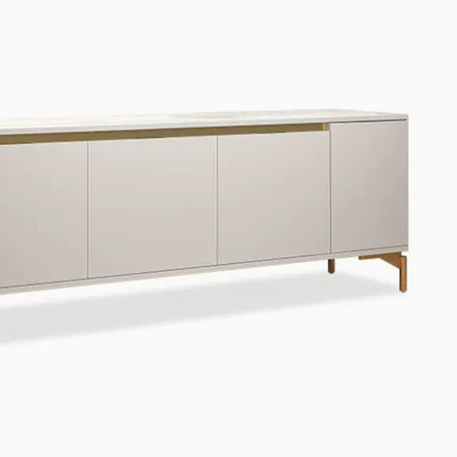 Contemporary TV Media Stand Stone TV Media Console for Living Room Clearhalo 'furn' 'furn_tv_stands_entertainment_centers' 'Furniture' 'Living Room Furniture' 'TV Stands & Entertainment Centers' 'TV Stands & Media Storage Furniture' 'tv_stands_entertainment_centers' 7046680