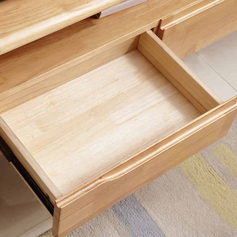 Rubber Wood Media Console Modern 2 Doors TV Console with Splayed Wooden Legs Clearhalo 'furn' 'furn_tv_stands_entertainment_centers' 'Furniture' 'Living Room Furniture' 'TV Stands & Entertainment Centers' 'TV Stands & Media Storage Furniture' 'tv_stands_entertainment_centers' 7046712