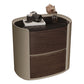 Contemporary Night Table Storage Accent Table Nightstand with 2 Drawers for Home Clearhalo 'Bedroom Furniture' 'furn' 'furn_night_stand' 'Furniture' 'night_stand' 'Nightstands' 7046813