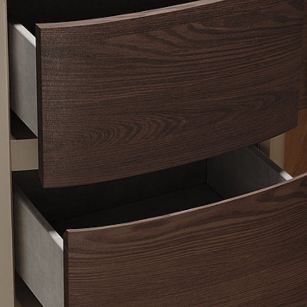 Contemporary Night Table Storage Accent Table Nightstand with 2 Drawers for Home Clearhalo 'Bedroom Furniture' 'furn' 'furn_night_stand' 'Furniture' 'night_stand' 'Nightstands' 7046815