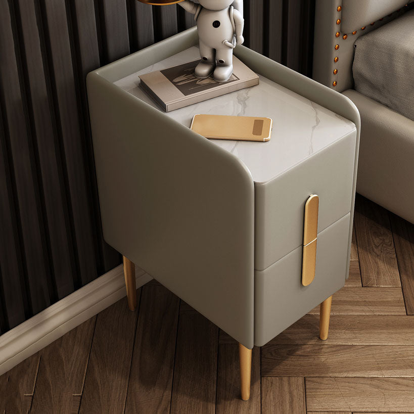 Drawers Included Nightstand Stone Bed Night Table for Bedroom Clearhalo 'Bedroom Furniture' 'furn' 'furn_night_stand' 'Furniture' 'night_stand' 'Nightstands' 7046852