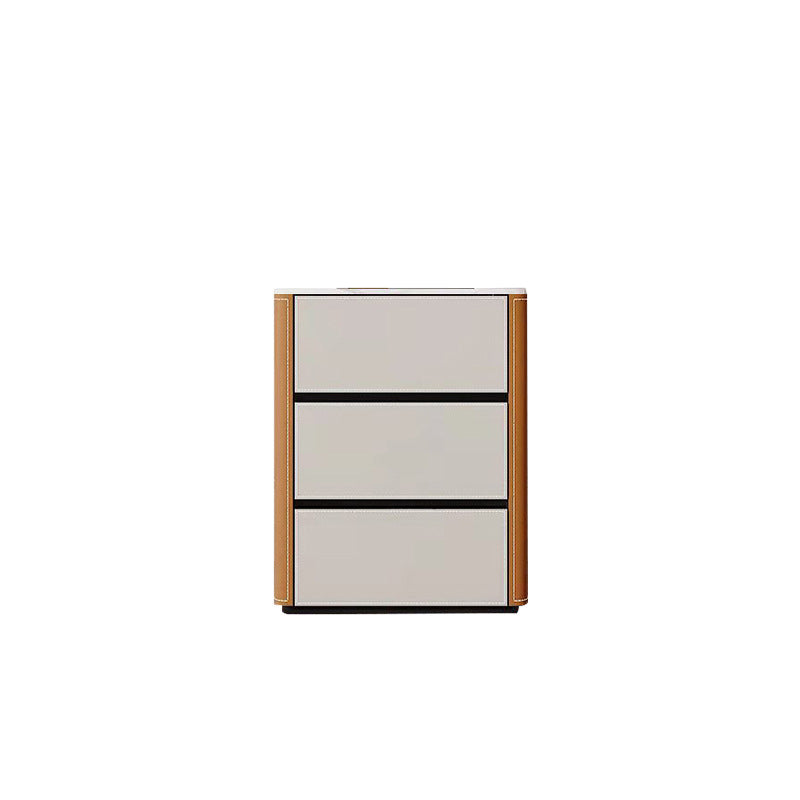 Modern Stone Lingerie Chest Vertical Storage Chest for Bedroom 20"L x 16"W x 26"H Orange Clearhalo 'Bedroom Furniture' 'Dressers & Chests' 'dressers_chests' 'furn' 'furn_dressers_chests' 'Furniture' 7046912