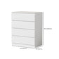 Commode de rangement contemporaine en bois manufacturé avec 3/4/5/6/8 tiroirs