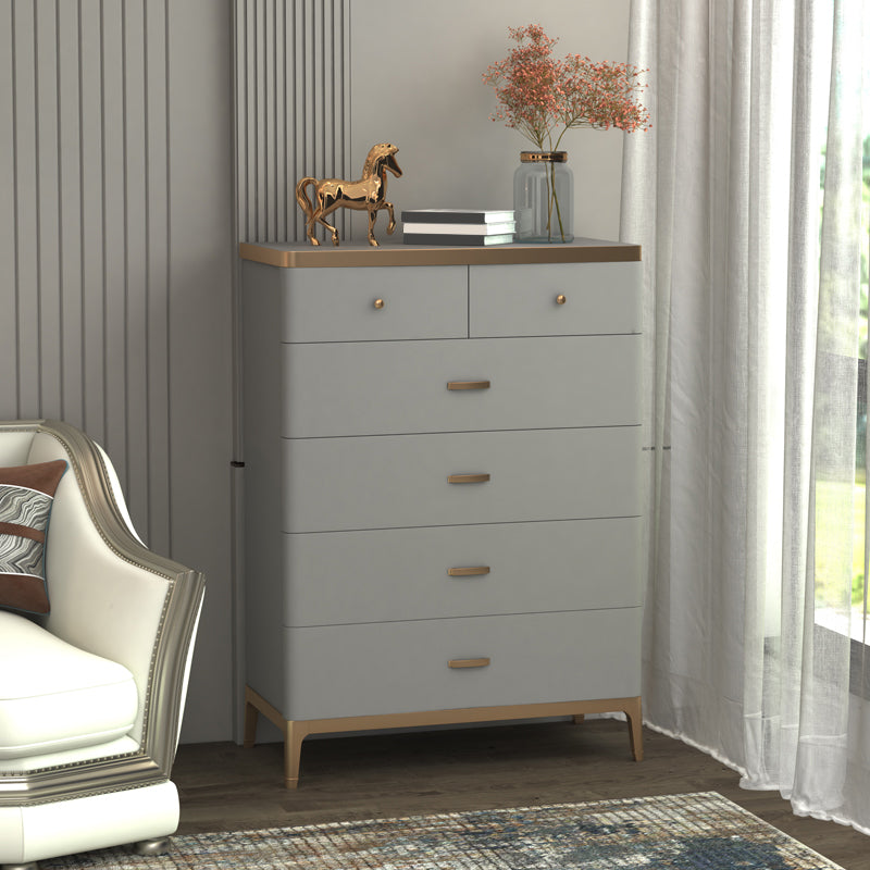 Classic Glam Solid Wood Lingerie Chest Vertical Storage Chest for Bedroom Clearhalo 'Bedroom Furniture' 'Dressers & Chests' 'dressers_chests' 'furn' 'furn_dressers_chests' 'Furniture' 7047082