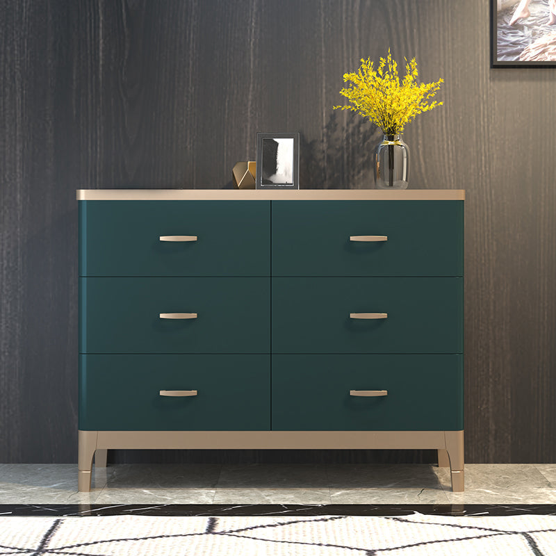 Classic Glam Solid Wood Lingerie Chest Vertical Storage Chest for Bedroom 47"L x 18"W x 35"H Green Clearhalo 'Bedroom Furniture' 'Dressers & Chests' 'dressers_chests' 'furn' 'furn_dressers_chests' 'Furniture' 7047090