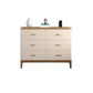 Classic Glam Solid Wood Lingerie Chest Vertical Storage Chest for Bedroom 47"L x 18"W x 35"H Gold-White Clearhalo 'Bedroom Furniture' 'Dressers & Chests' 'dressers_chests' 'furn' 'furn_dressers_chests' 'Furniture' 7047091