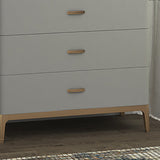 Classique coffre de lingerie en bois massif glam coffre vertical pour chambre à coucher