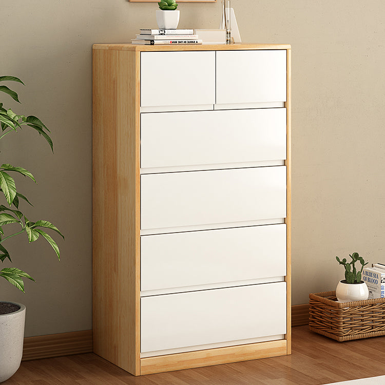 Ultra Modern Lingerie Chest Rubber Wood Storage Chest Dresser for Bedroom Clearhalo 'Bedroom Furniture' 'Dressers & Chests' 'dressers_chests' 'furn' 'furn_dressers_chests' 'Furniture' 7047150