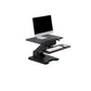 Rectangular Shaped Reversible Laptop Table Wood Writing Desk in White/Black Clearhalo 'furn' 'furn_office_desk' 'Furniture' 'Office Desks' 'Office Furniture' 'office_desk' 7047277