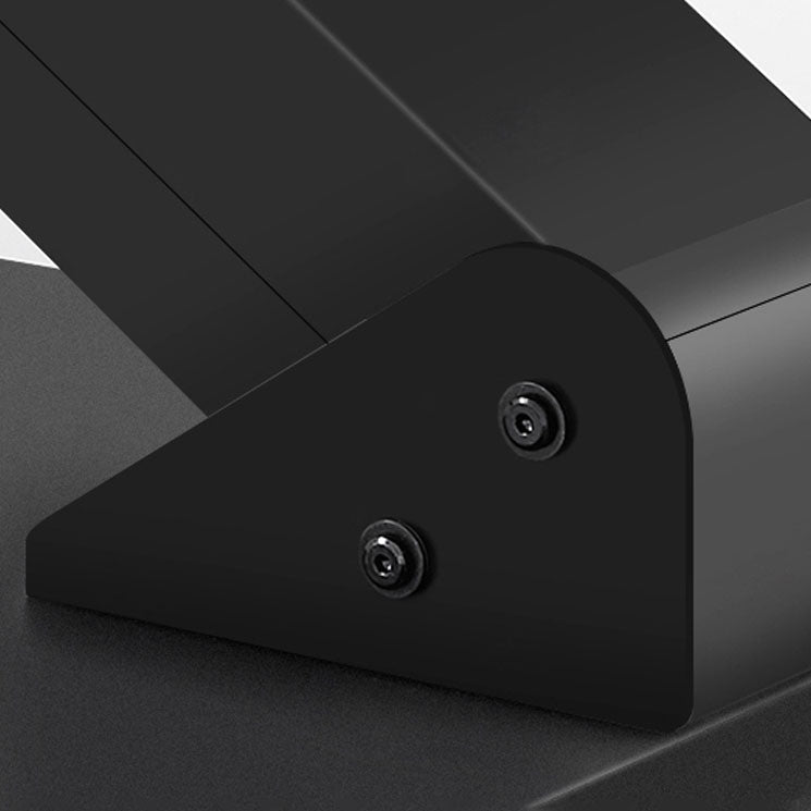 Rectangular Shaped Reversible Laptop Table Wood Writing Desk in White/Black Clearhalo 'furn' 'furn_office_desk' 'Furniture' 'Office Desks' 'Office Furniture' 'office_desk' 7047281