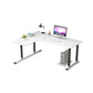 Contemporary White Office Desk Wooden Writing Desk for Office Left Hand Return Clearhalo 'furn' 'furn_office_desk' 'Furniture' 'Office Desks' 'Office Furniture' 'office_desk' 7047321
