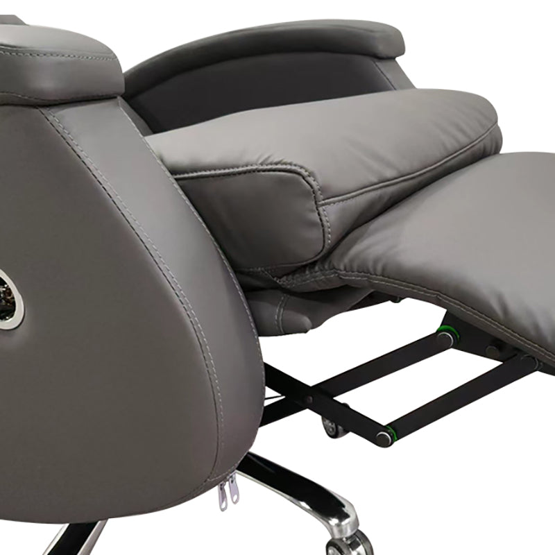 Modern Slide Bus bure stoel leer verstelbare stoelhoogte bureau stoel met wielen