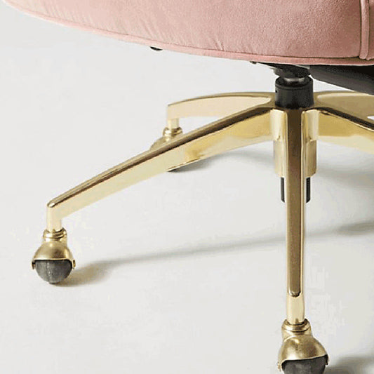 Silla de oficina moderna silla de altura sin altura de asiento ajustable con ruedas