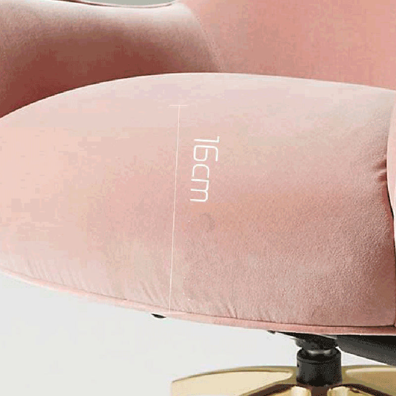 Chaise de bureau de glissement moderne chaise de hauteur de siège réglable sans bras avec roues