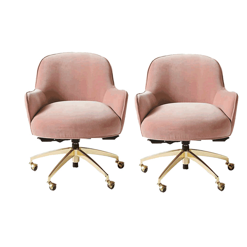 Chaise de bureau de glissement moderne chaise de hauteur de siège réglable sans bras avec roues