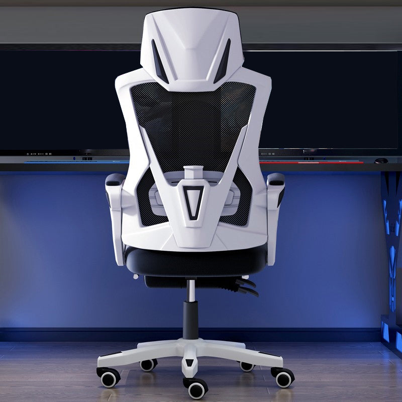 Modern Slide Office Chair Adjustable Seat Height Chair with Breathable Back Clearhalo 'furn' 'furn_office_chair' 'Furniture' 'Office Chairs' 'Office Furniture' 'office_chair' 7047482