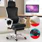Modern Slide Office Chair Adjustable Seat Height Chair with Breathable Back White-Black 1 Piece Tilt Available Clearhalo 'furn' 'furn_office_chair' 'Furniture' 'Office Chairs' 'Office Furniture' 'office_chair' 7047515