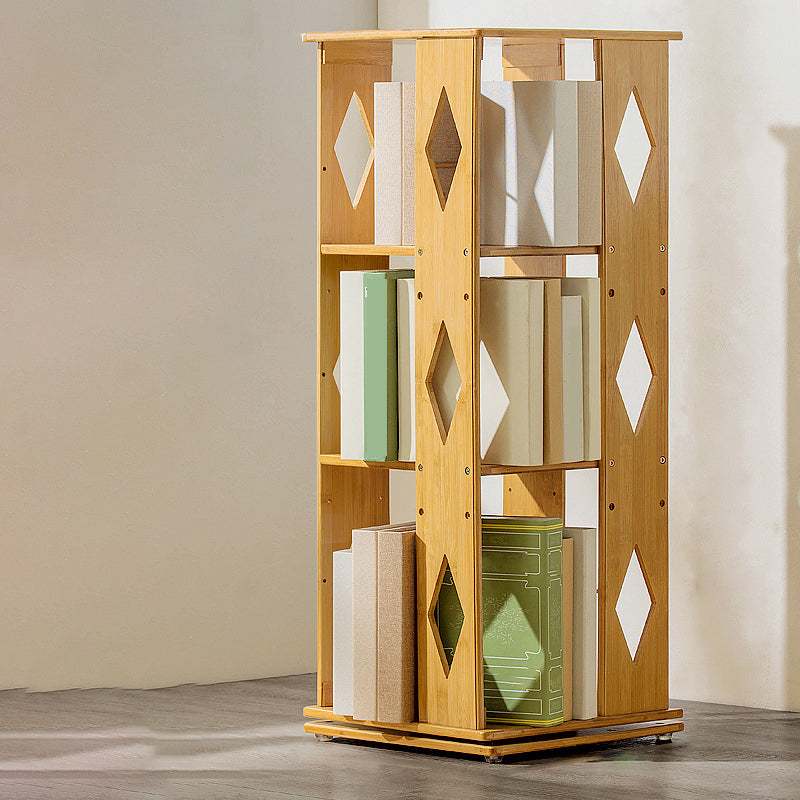 Libreria in legno ingegnerizzato per libreria verticale moderna per la sala da studio