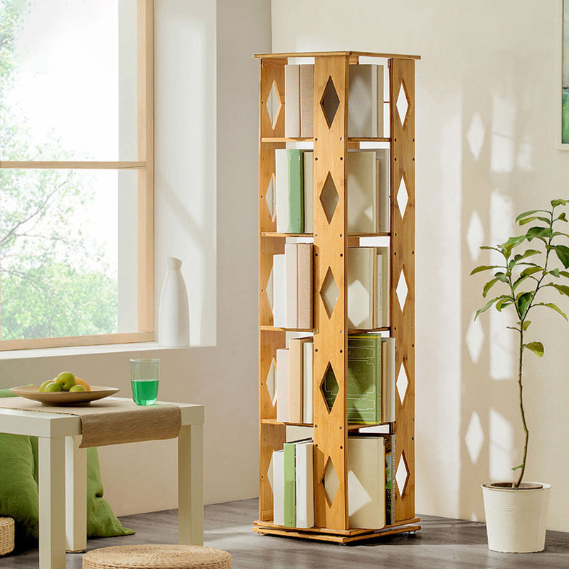 Libreria in legno ingegnerizzato per libreria verticale moderna per la sala da studio