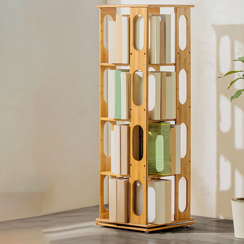 Libreria in legno ingegnerizzato per libreria verticale moderna per la sala da studio