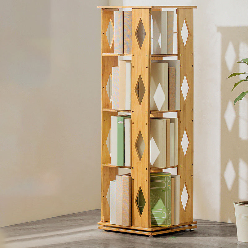 Libreria in legno ingegnerizzato per libreria verticale moderna per la sala da studio