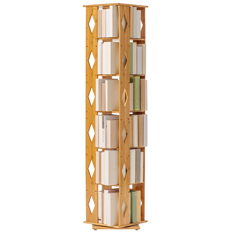 Libreria in legno ingegnerizzato per libreria verticale moderna per la sala da studio