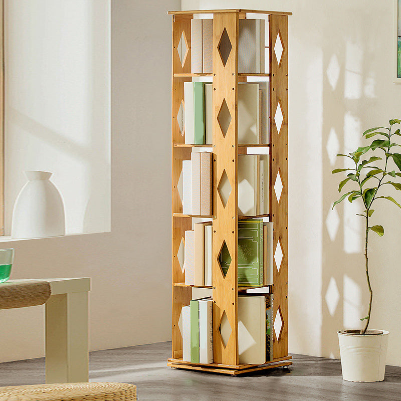 Libreria in legno ingegnerizzato per libreria verticale moderna per la sala da studio