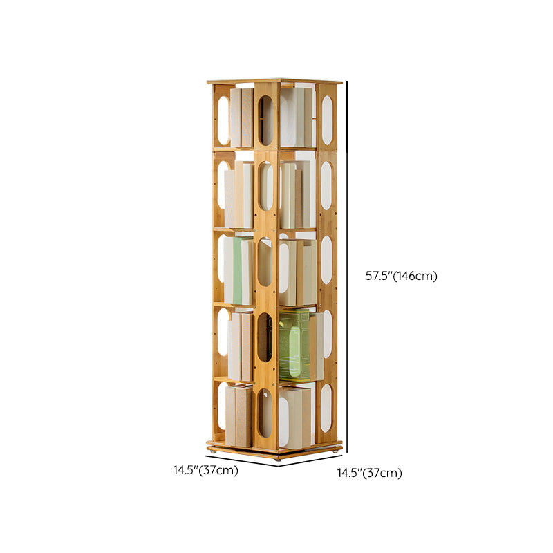 Libreria in legno ingegnerizzato per libreria verticale moderna per la sala da studio