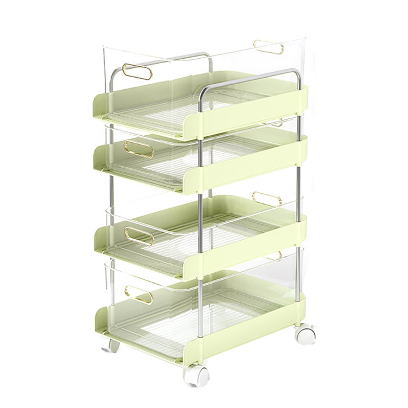 Modern Open Back Standard Bookshelf Plastic boekenkast voor studieruimte