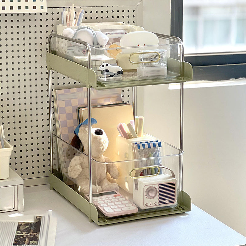 Modern Open Back Standard Bookshelf Plastic boekenkast voor studieruimte