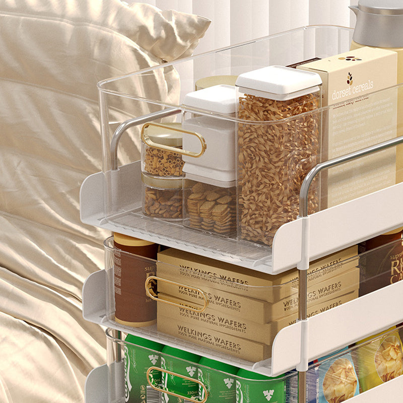 Modern Open Back Standard Bookshelf Plastic boekenkast voor studieruimte