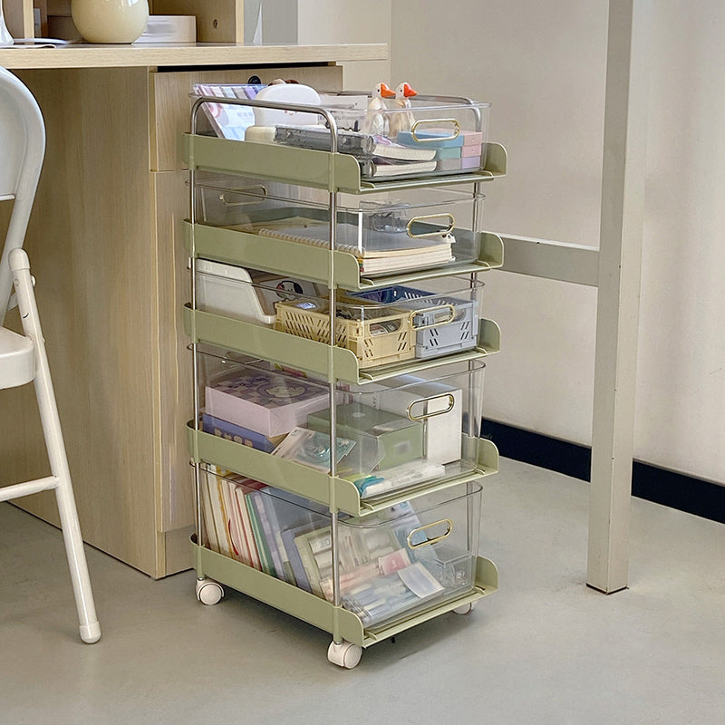 Modern Open Back Standard Bookshelf Plastic boekenkast voor studieruimte